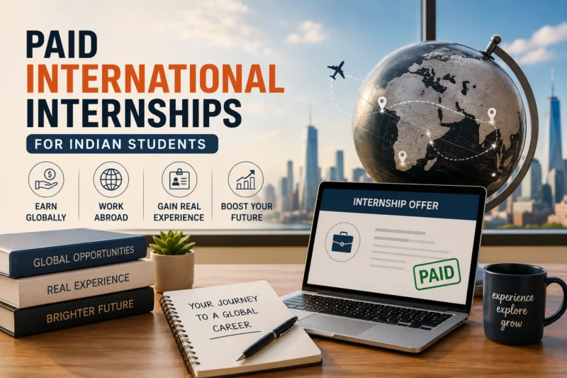 Paid International Internships for Indian Students