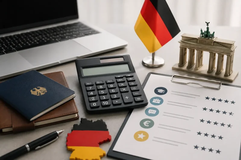 Germany Opportunity Card points calculator