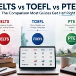 IELTS, TOEFL, and PTE Compared
