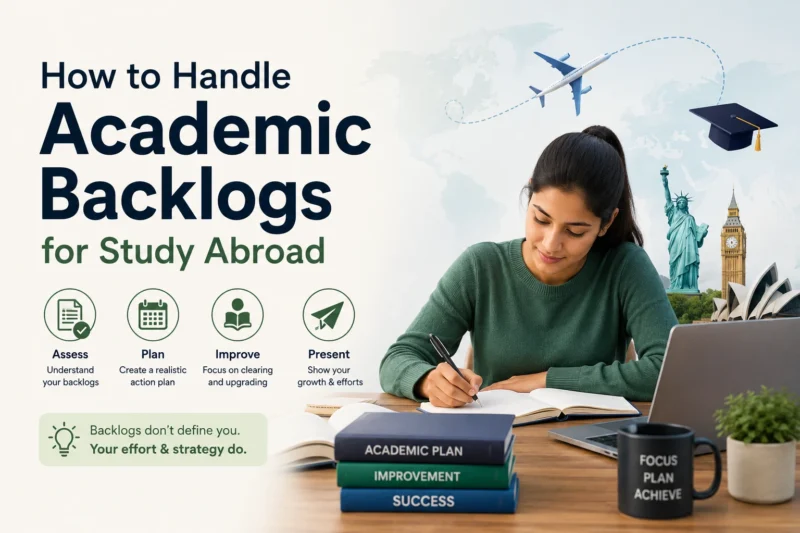 How to Handle Academic Backlogs for Study Abroad